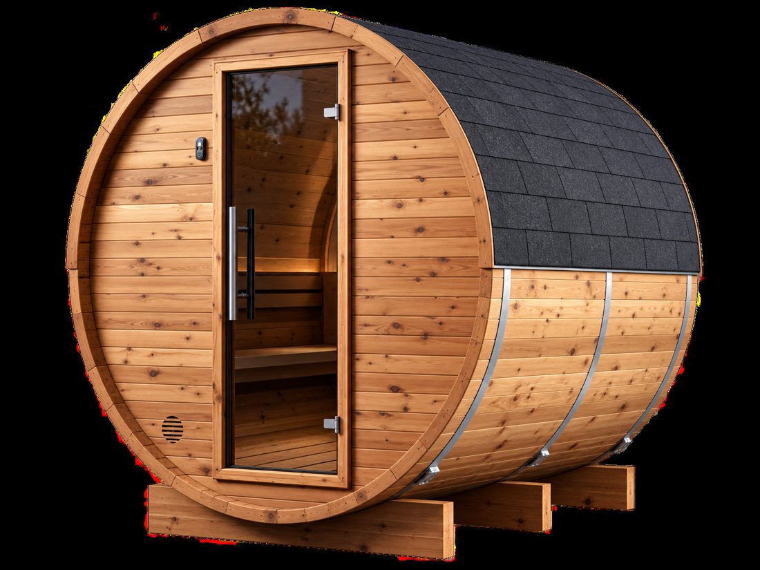 Barrelsauna 170 Red Cedar