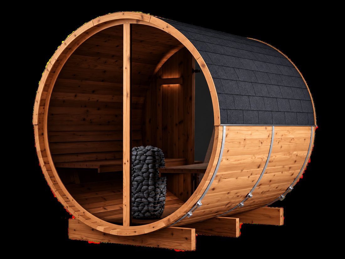 Barrelsauna 270 Red Cedar