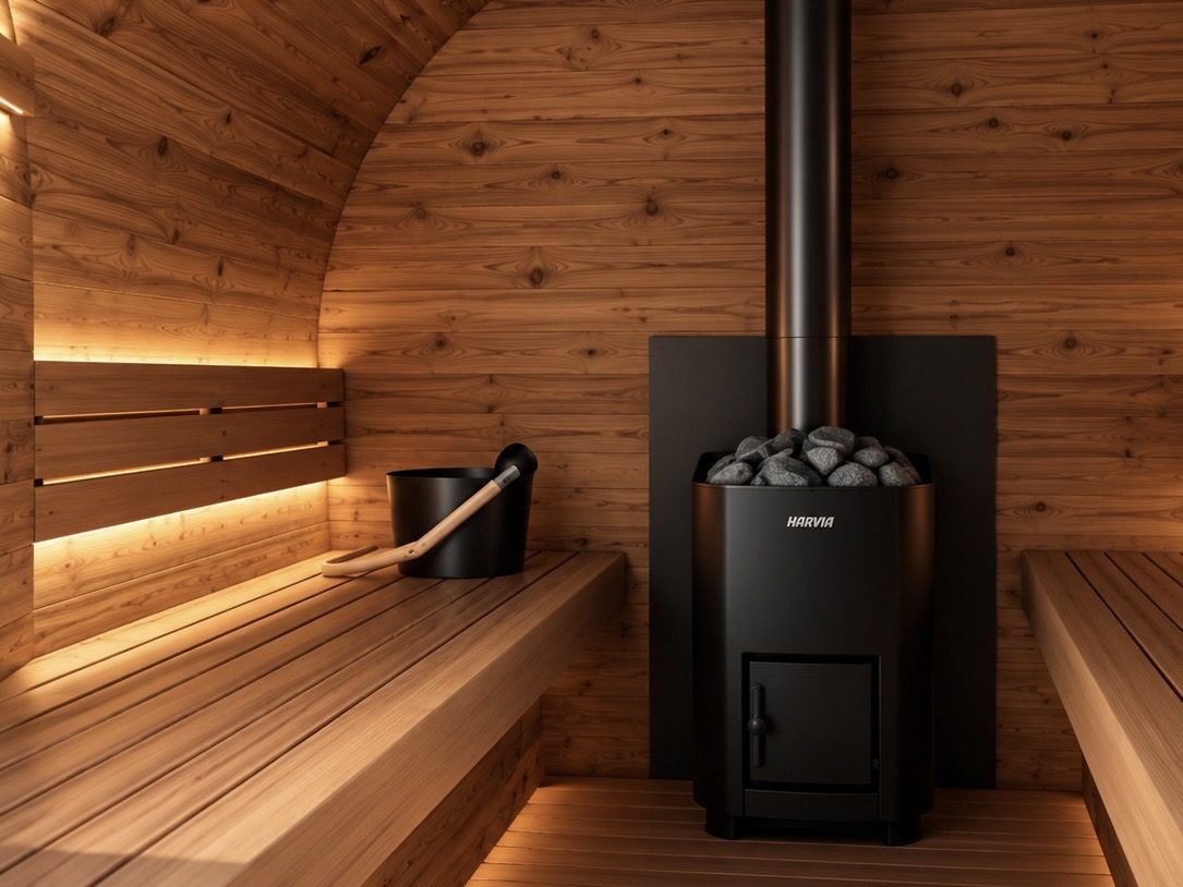 Barrelsauna 290 Red Cedar