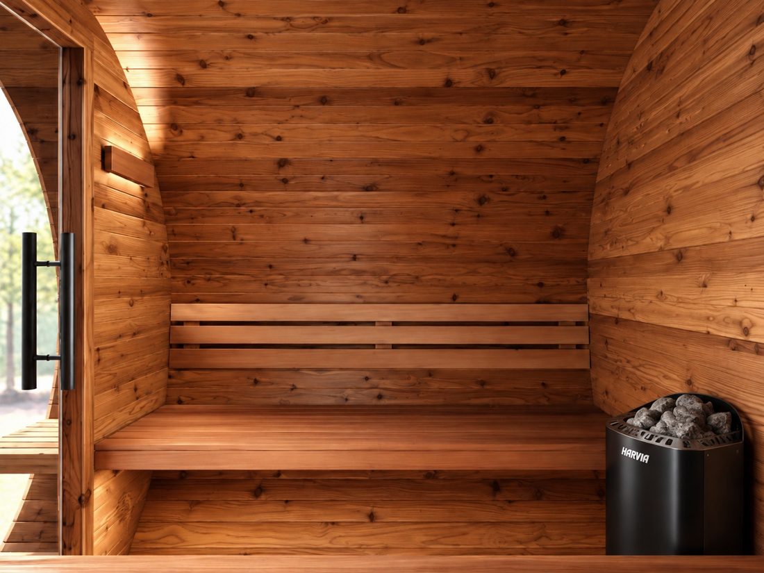 Barrelsauna 400 Red Cedar
