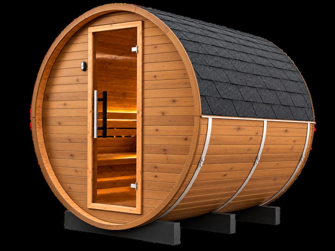Barrelsauna 210 Red Cedar