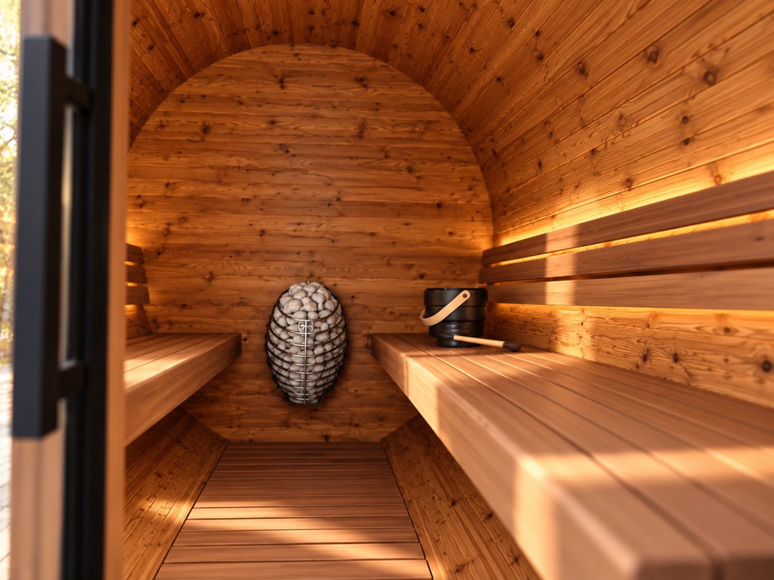 Barrelsauna 210 Red Cedar