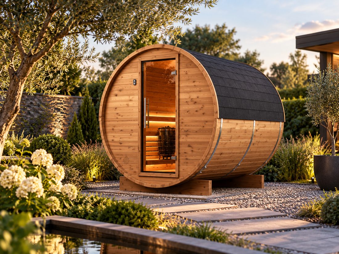 Barrelsauna 230 Red Cedar