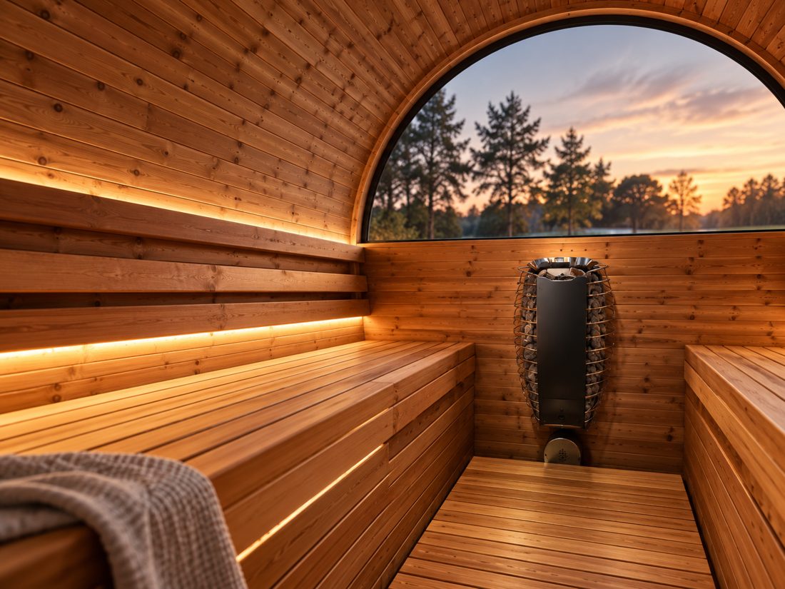 Barrelsauna 230 Red Cedar